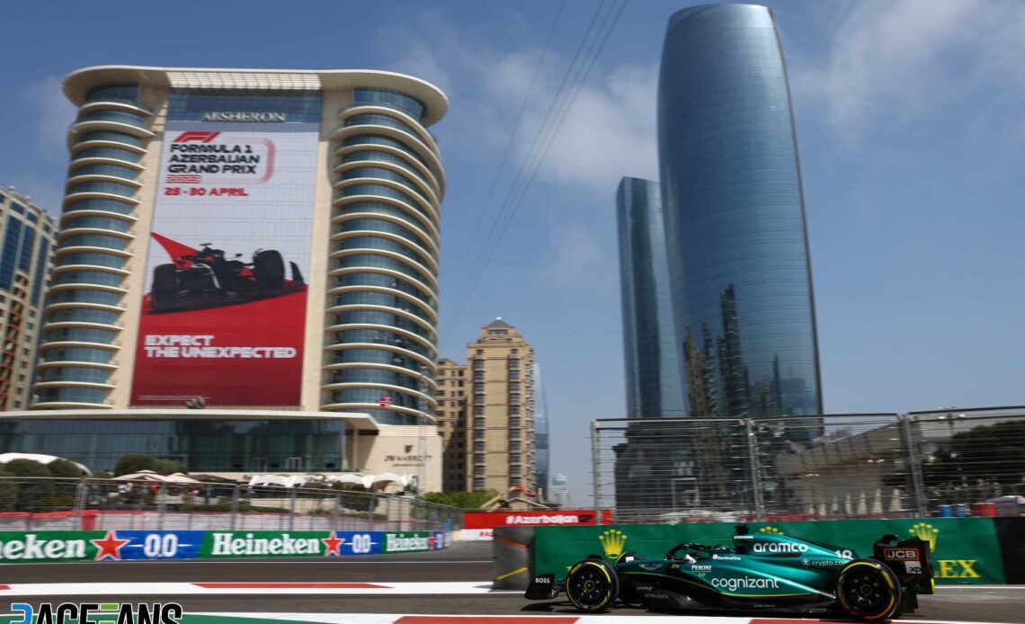 Seventeen drivers take new power unit parts in Baku after FIA relaxes rules · RaceFans