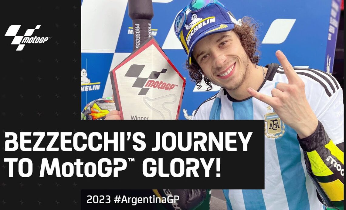 #SimplyTheBez - Bezzecchi's Journey To MotoGP™ Glory! 🥇 | 2023 #ArgentinaGP 🇦🇷