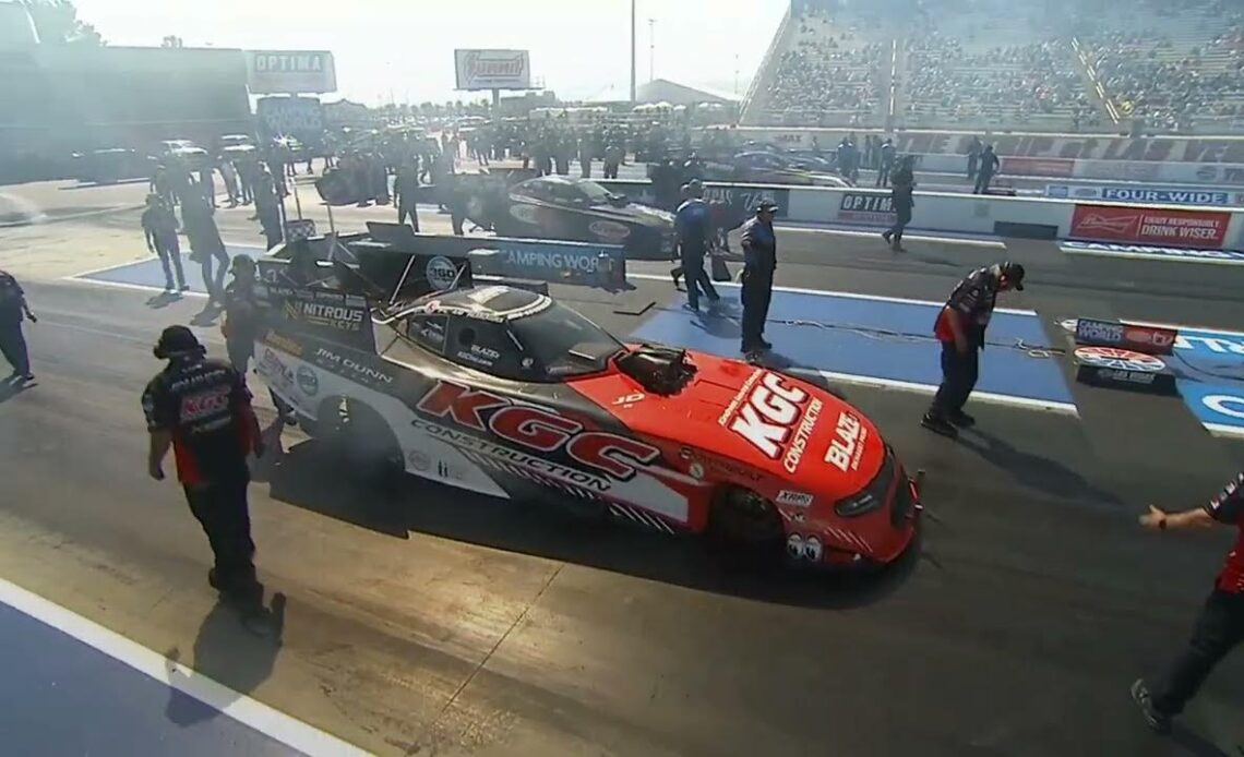 Terry Haddock, Blake Alexander, Jeff Diehl, Alex Laughlin, Funny Car Qualifying Rnd 2, Four Wide Nat