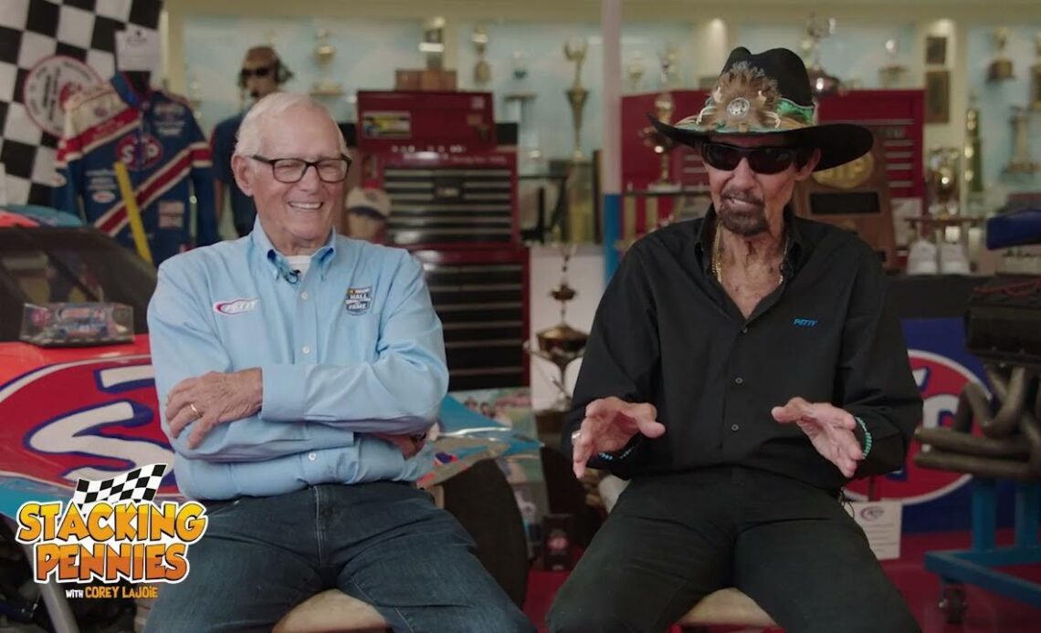 'The King' joins Corey LaJoie and Skip Flores on 'Stacking Pennies'