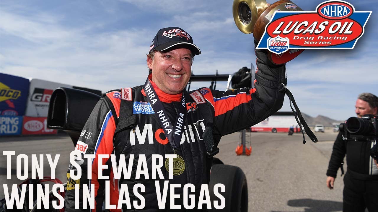 Tony Stewart wins FIRST NHRA National Event VCP Motorsports