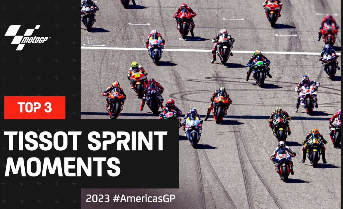 Top 3 Tissot Sprint Moments | 2023 #AmericasGP 🇺🇸