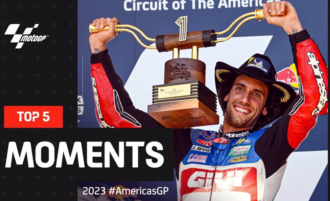 Top 5 MotoGP™ Moments! 🤠 | 2023 #AmericasGP