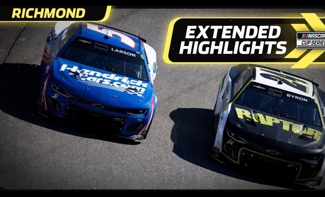 Toyota Owners 400 at Richmond Raceway Extended Highlights | NASCAR Cup Series