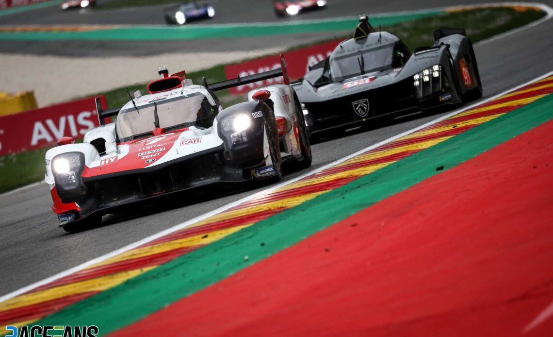 Toyota take another one-two after crashes for Ferrari and Cadillac at Spa · RaceFans