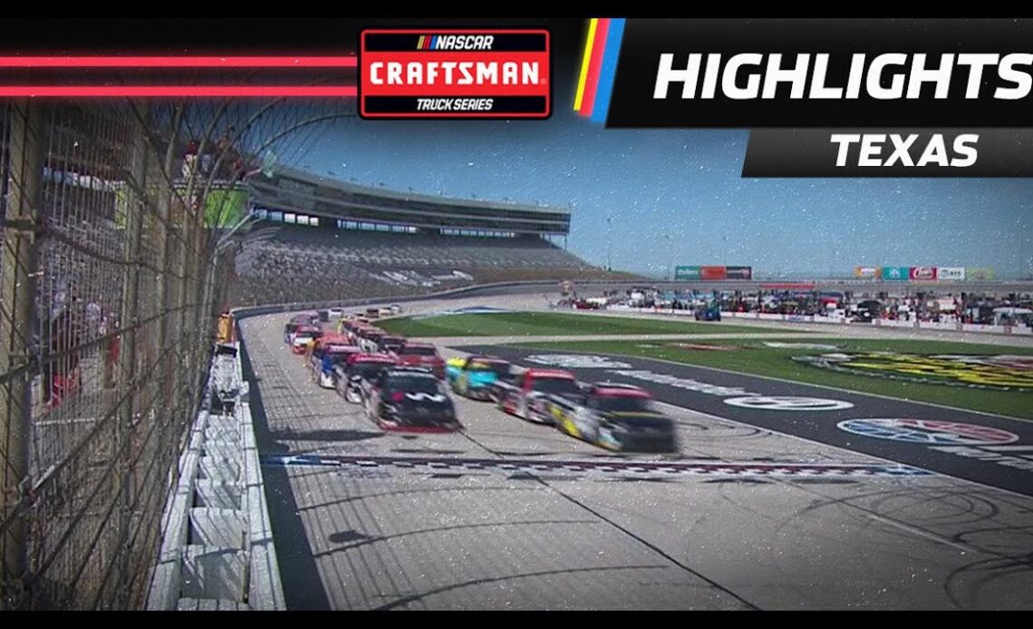 Truck Series starts with a caution at Texas Motor Speedway