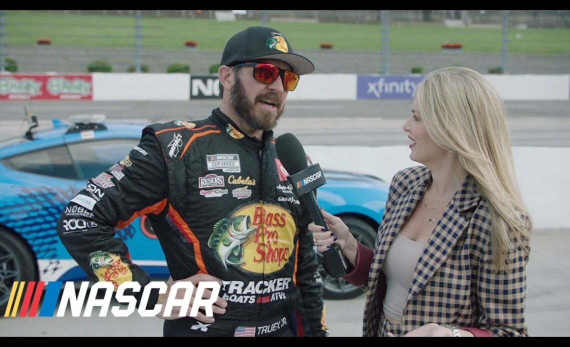 Truex on Martinsville final stage:  'Thank God for a little bit of luck on our side'