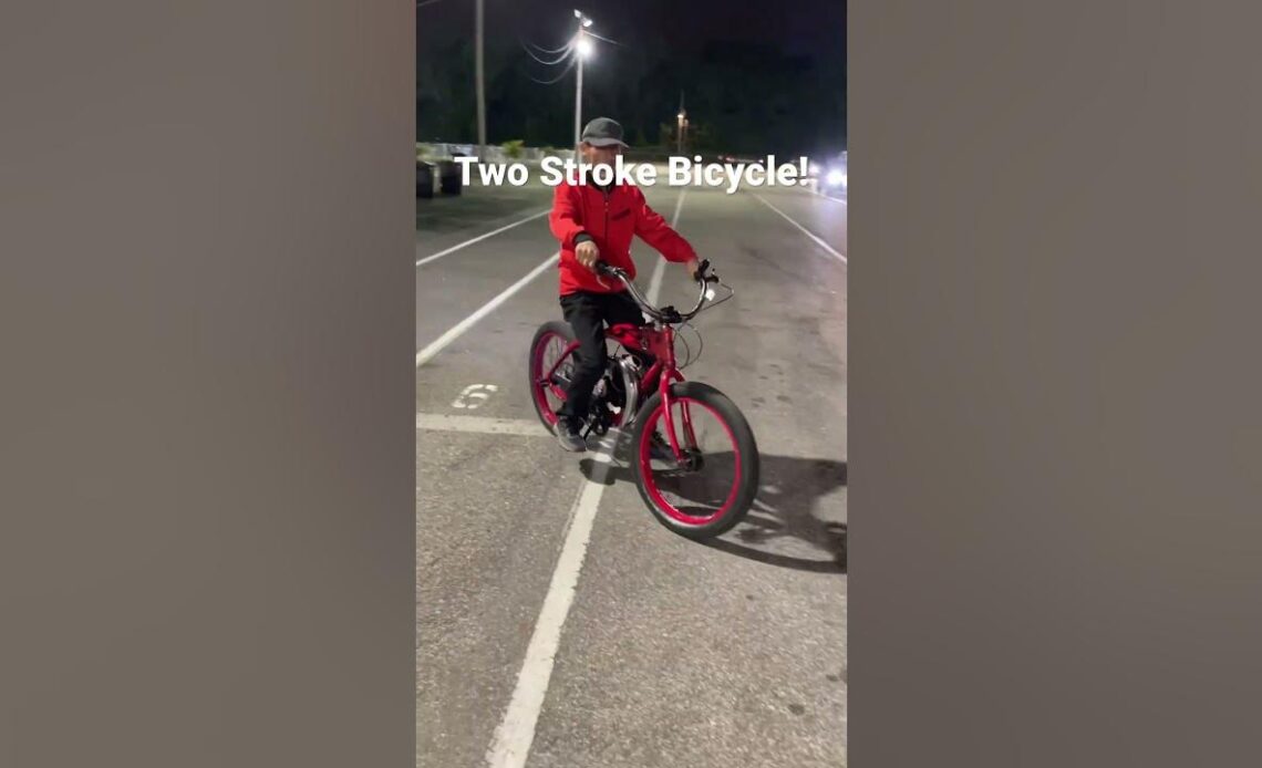 Two Stroke Bicycle!