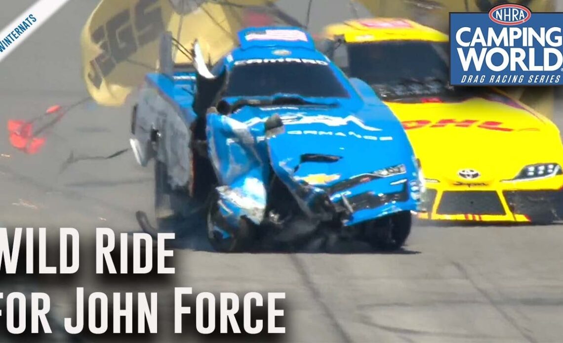 WILD ride for John Force at Winternationals