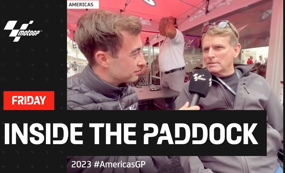 Wayne Rainey joins Inside The Paddock! 🤩 | Friday at the 2023 #AmericasGP 🇺🇸