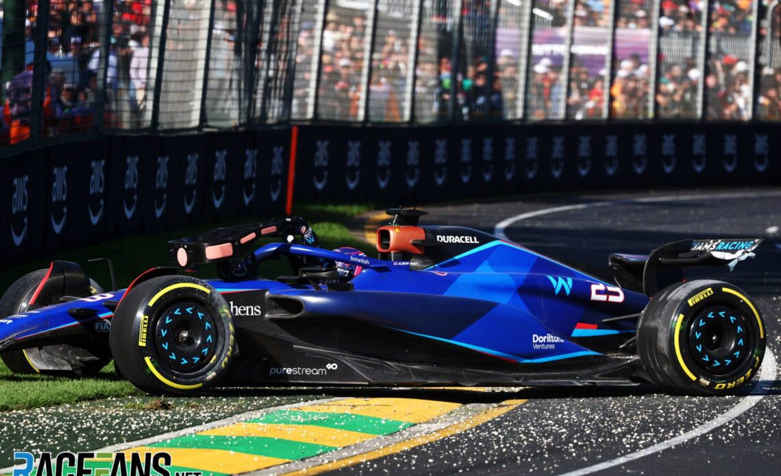 Alex Albon, Williams, Albert Park, 2023