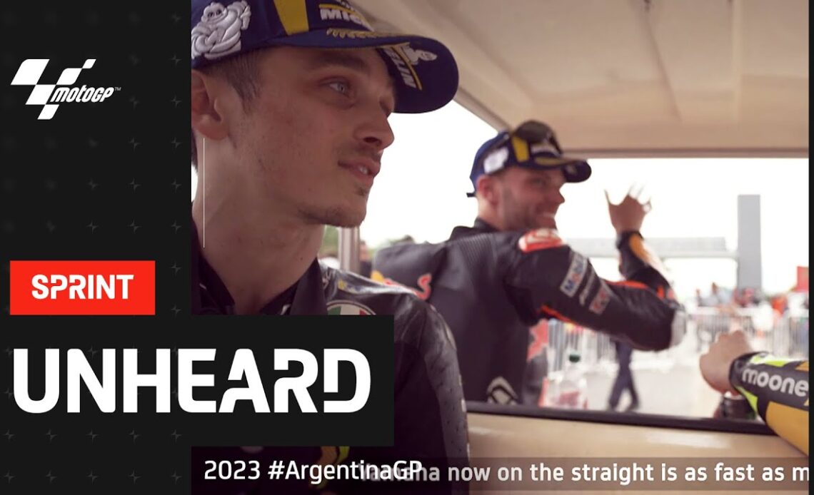 "The Yamaha on the straights is as fast as me!" 💨 UNHEARD | 2023 #ArgentinaGP