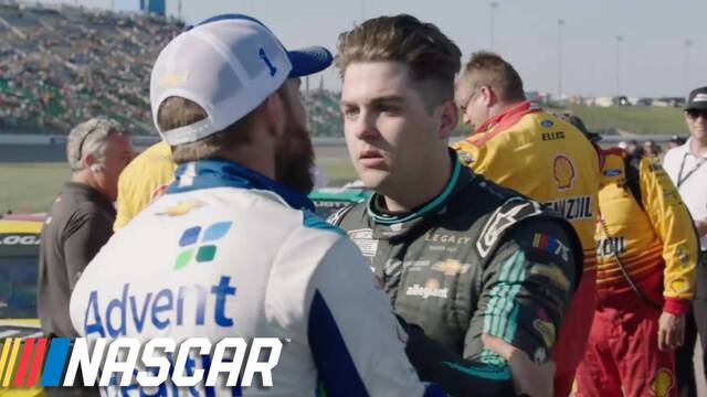 Exclusive audio: Hear what Noah Gragson said to Ross Chastain before their fight in Kansas