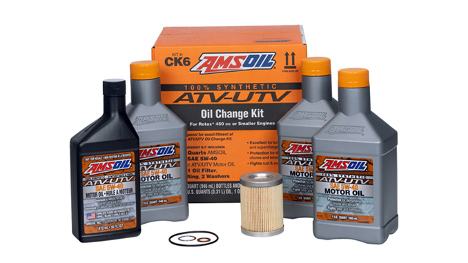 AMSOIL Introduces New ATV/UTV Oil Change Kits for Can-Am and Polaris Applications