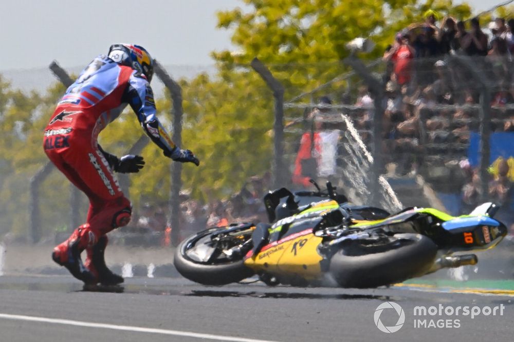 Alex Marquez, Gresini Racing crash
