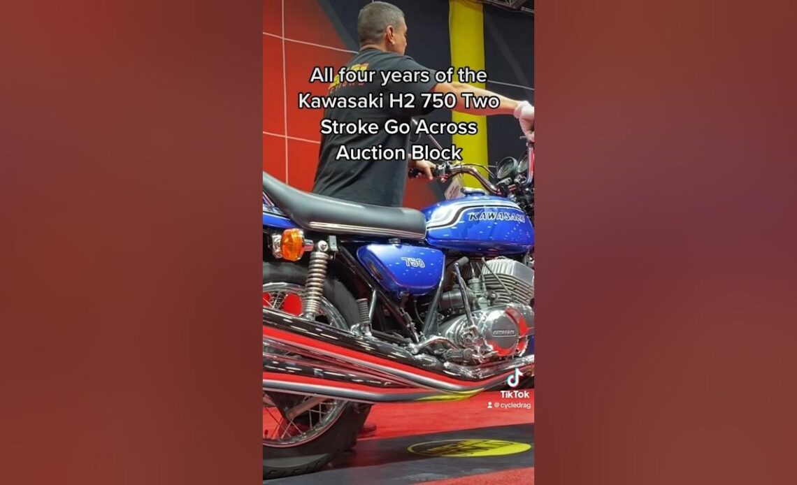 All 4 Kawasaki H2 750s hit the auction block!
