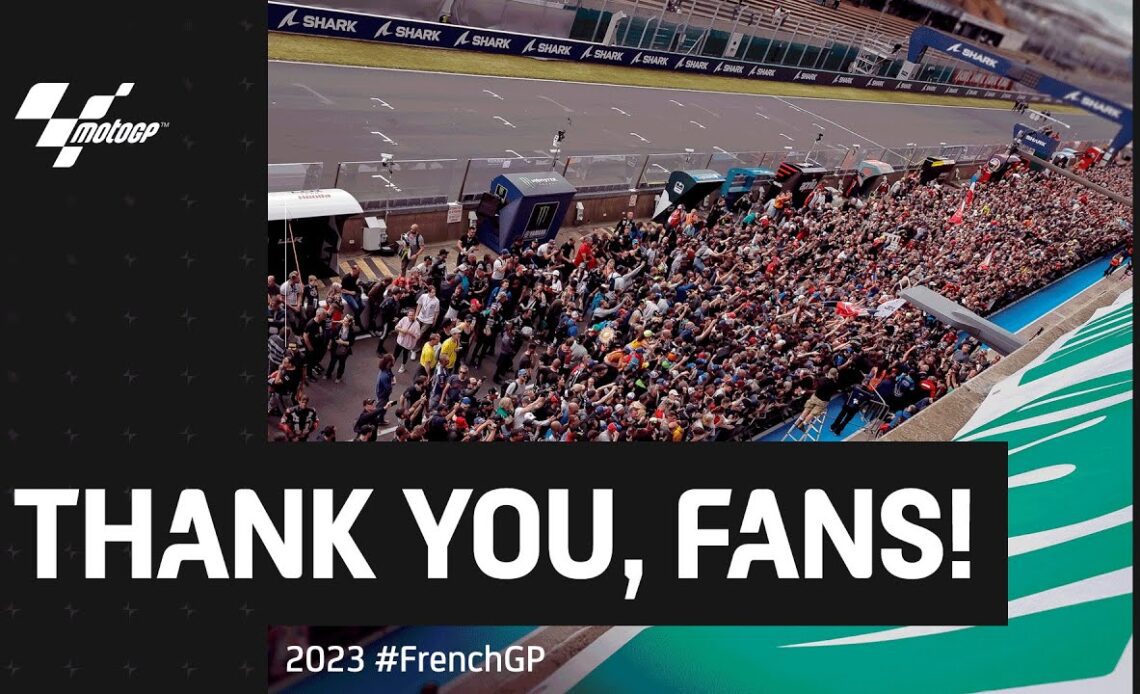 An all-time RECORD crowd for #GP1000! | 2023 #FrenchGP