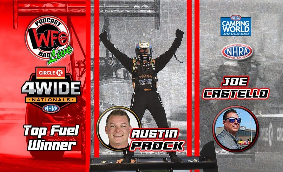Austin Prock - Top Fuel Winner - Circle K 4-Wide NHRA Nationals 5/3/2023