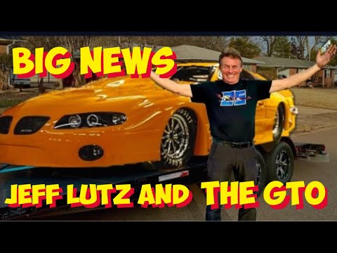 Big News Jeff Lutz and the GTO