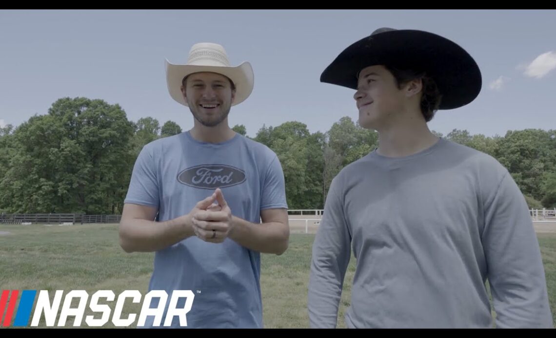 Giddy up and get ready for Mothers Day with Todd Gilliland and Harrison Burton | Fast Friends