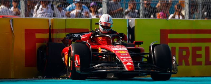 Leclerc on Miami qualifying crash: Really angry with myself