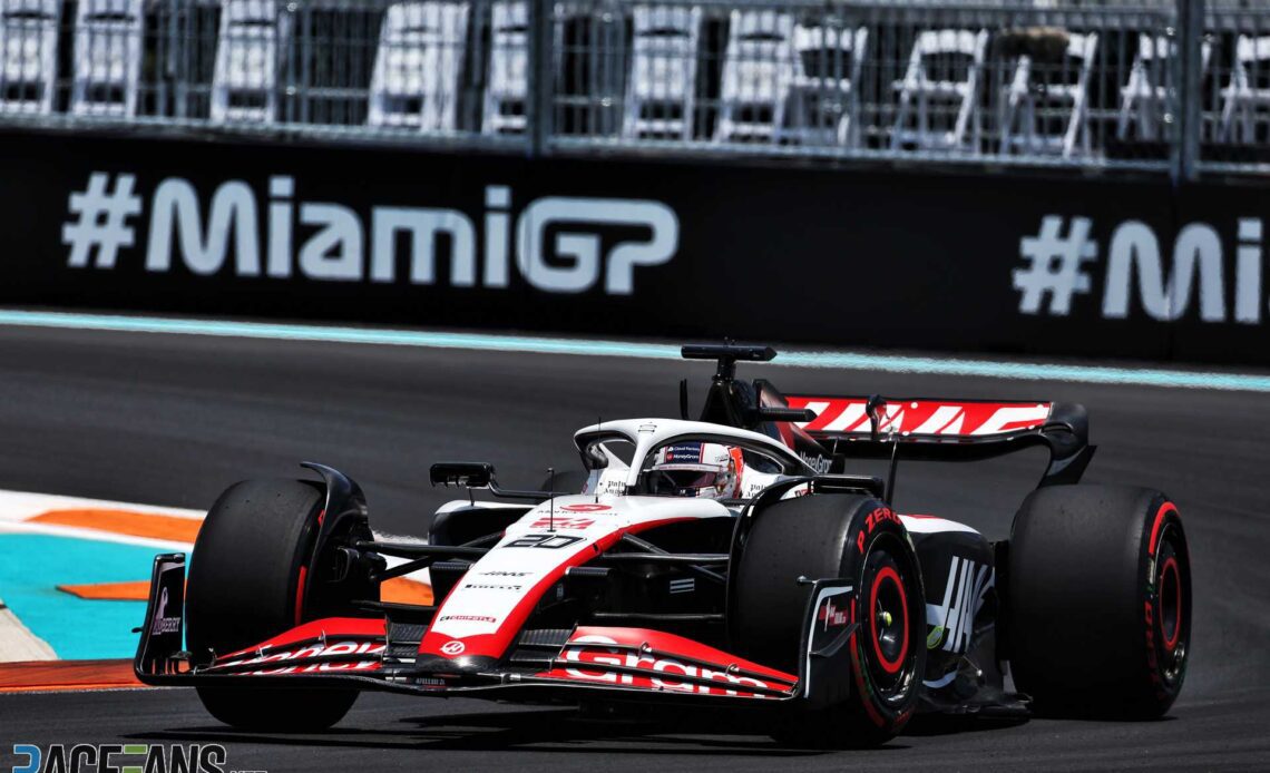 Kevin Magnussen, Haas, Miami International Autodrome, 2023