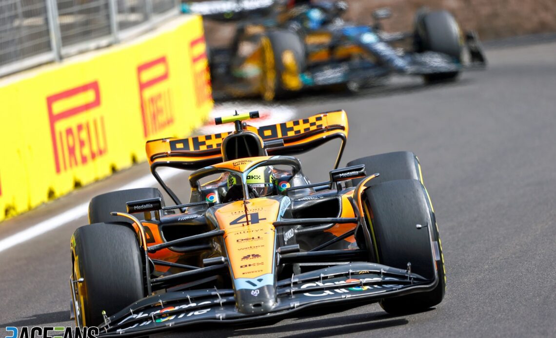 McLaren upgrades "didn't help us too much" in Baku but will elsewhere