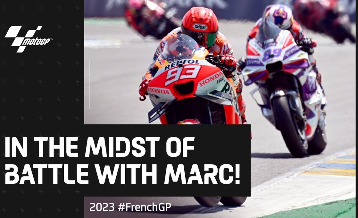 Onboard battles with Marc Marquez! ⚔️ | 2023 #FrenchGP