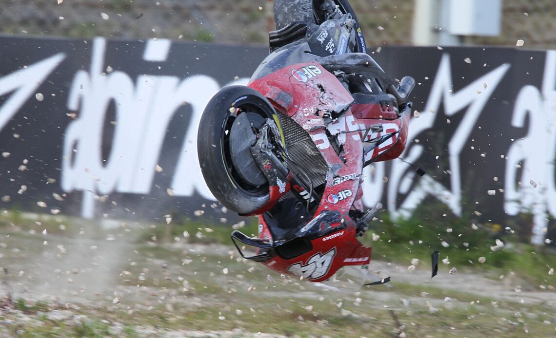 Pol Espargaro gives first update since horror Portugal MotoGP crash