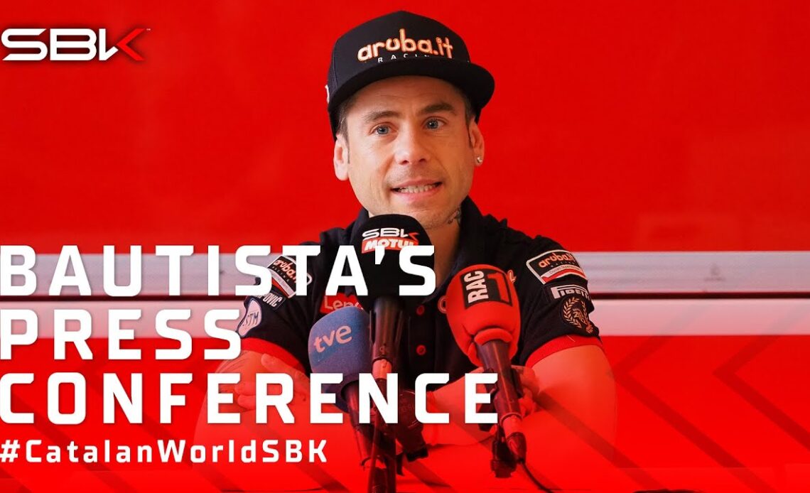 Press conference: Bautista confirms he is to continue with Ducati in 2024 🔴 | #CatalanWorldSBK