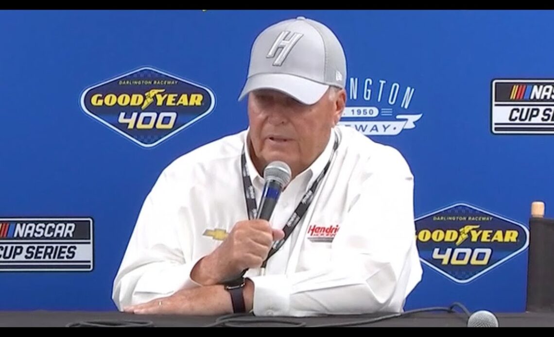 Rick Hendrick on Ross Chastain: 'If you wreck us you're going to get it back' | NASCAR