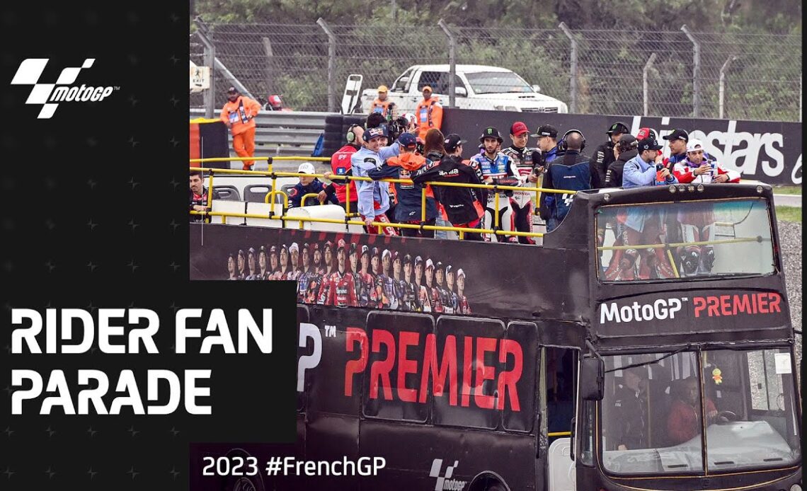 Rider Fan Parade 🤳 | 2023 #FrenchGP 🇫🇷