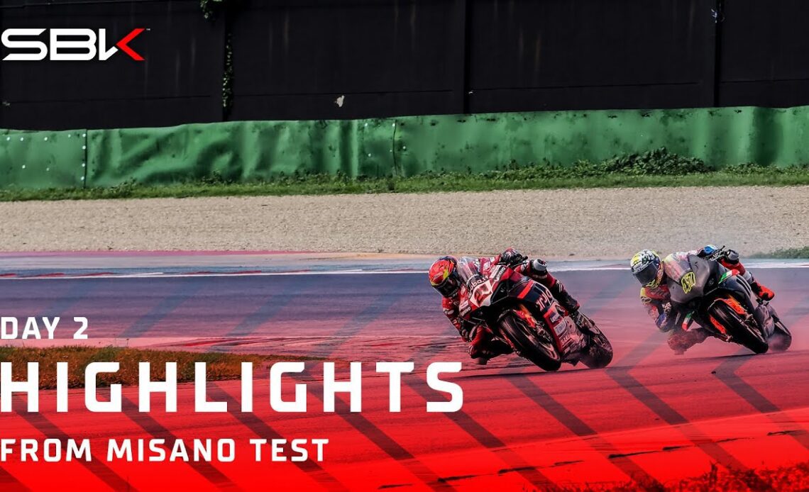 That's a wrap from Misano test 🛠️ | #WorldSBK Misano Test Highlights
