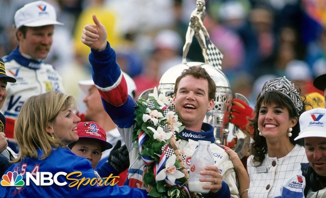 Top 10 Indy 500s of all time: Little Al holds on to win 1992 Indianapolis 500 | Motorsports on NBC