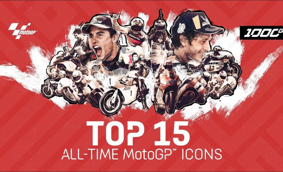Top 15 All-Time MotoGP™ Icons! 👑