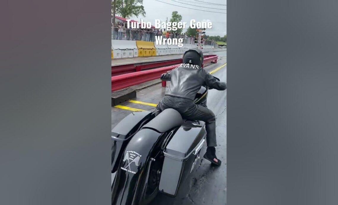 Turbo Harley Bagger GONE WRONG 🫢