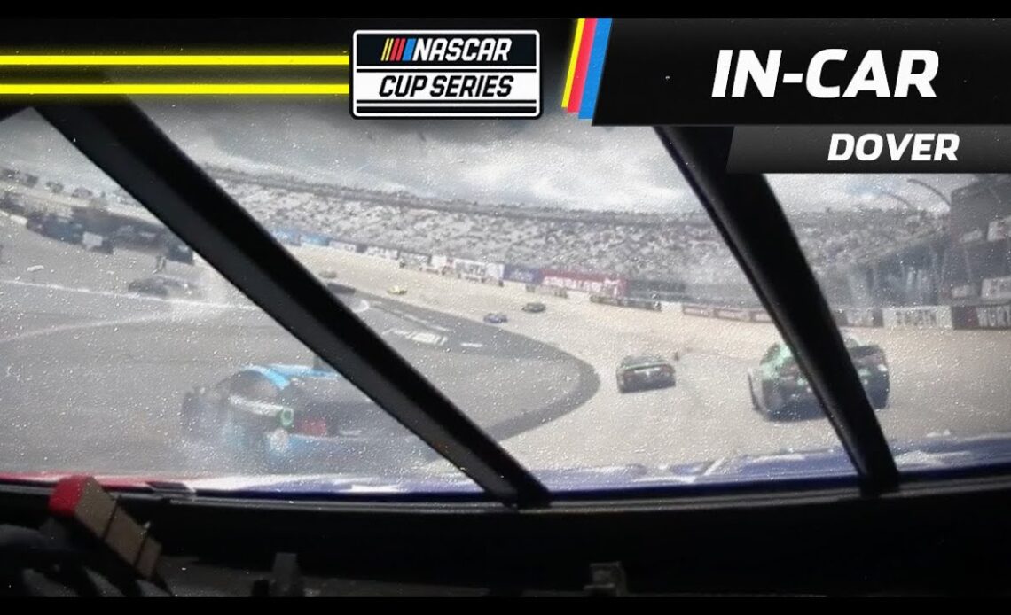 Watch as Ross Chastain dumps Brennan Poole at Dover | NASCAR