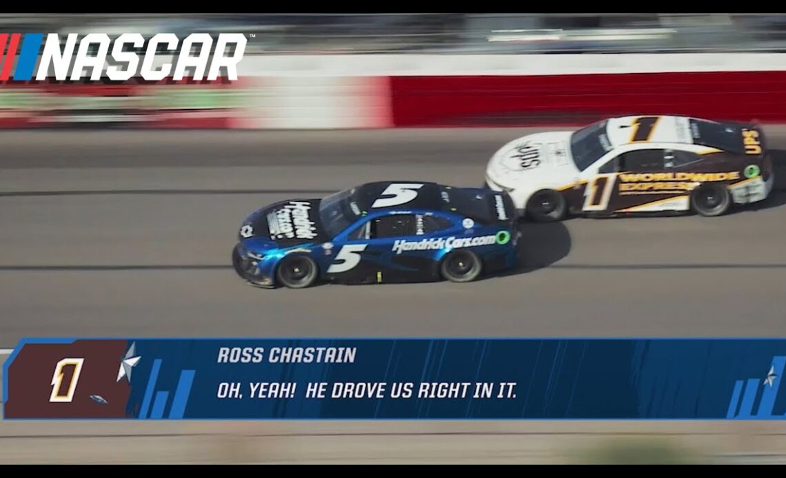 "Thats three races the No.1 car has taken us out of' | NASCAR Race Hub's Radioactive from Darlington