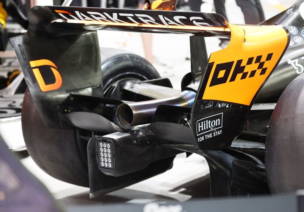 McLaren MCL60 diffuser technical detail