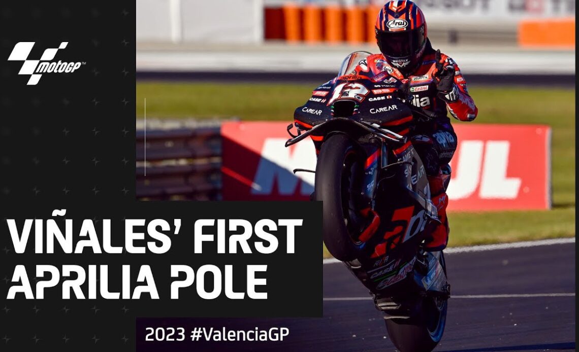 A dreamy record-breaking pole for Mav! 🔥  | 2023 #ValenciaGP