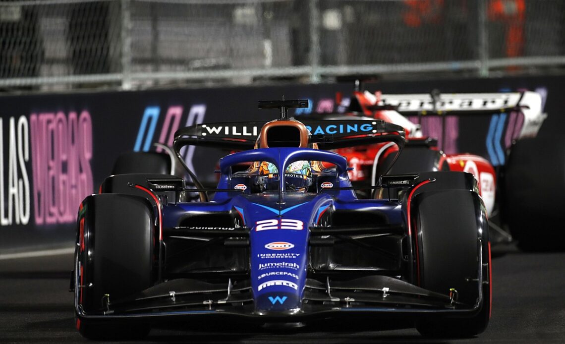 Albon fulfilled “scary” expectations of Las Vegas F1 form