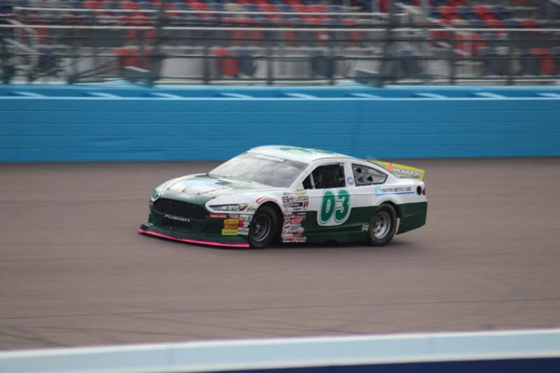 2023 ARCA Phoenix Alex Clubb, No. 03 Clubb Racing Inc. Ford (Credit: Amy Henderson)