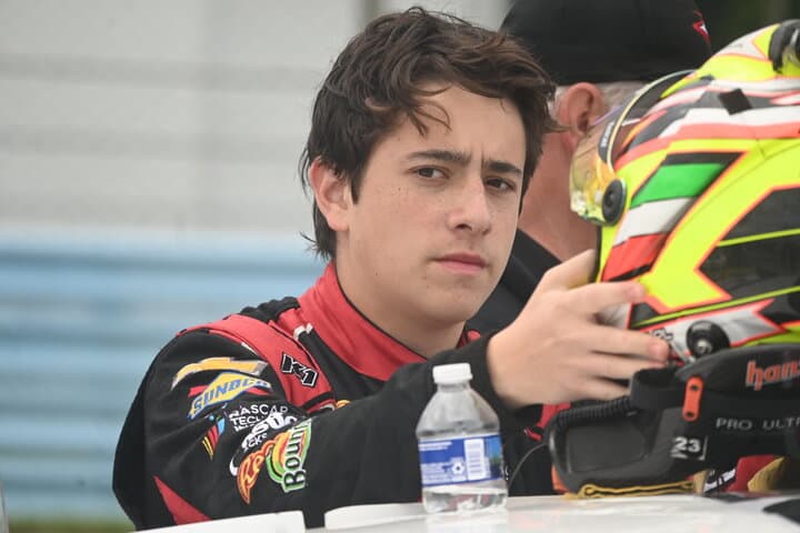 Andres Perez de Lara prior to the General Tire 100 at the Glen, 8/18/2023 (Photo: Phil Allaway)