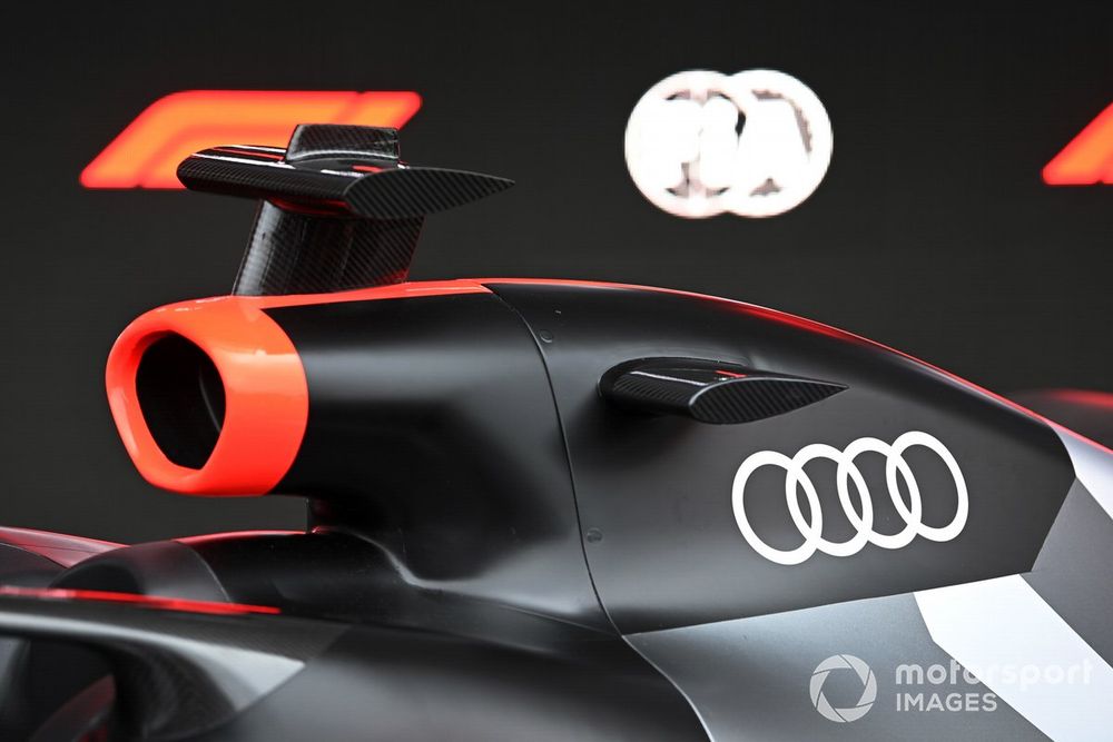 The new Audi Sport F1 concept car