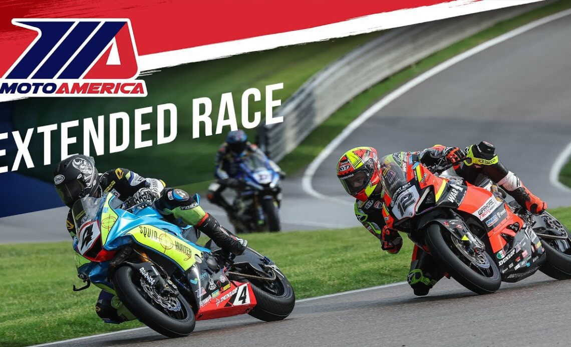 EXTENDED RACE: MotoAmerica Supersport Race 1 at Alabama 2023