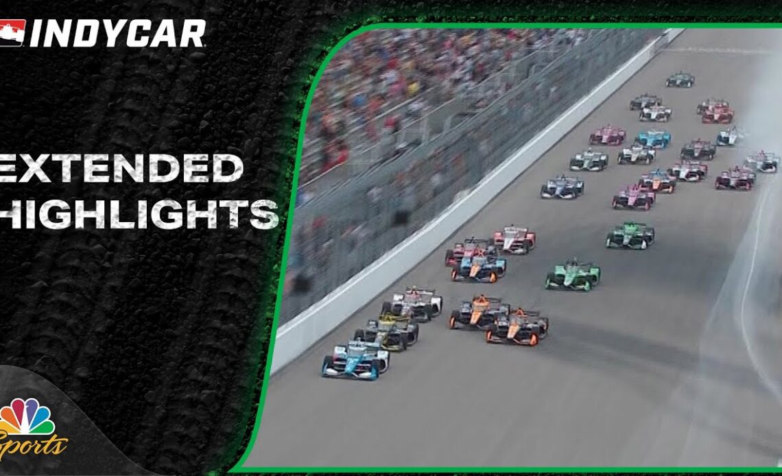 IndyCar Series EXTENDED HIGHLIGHTS: Bommarito Automotive Group 500 | 8/27/23 | Motorsports on NBC