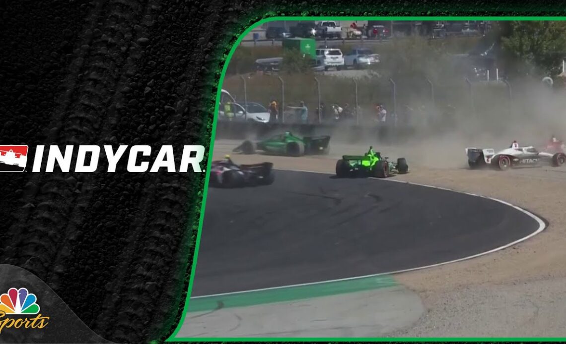 IndyCar Series GP of Monterey begins in chaotic fashion at Laguna Seca | Motorsports on NBC