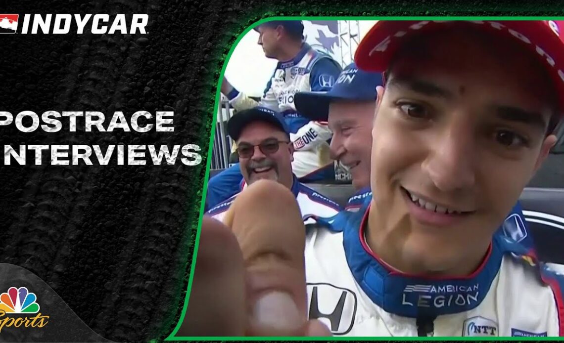 IndyCar Series POSTRACE INTERVIEWS: Grand Prix of Portland | 9/3/23 | Motorsports on NBC