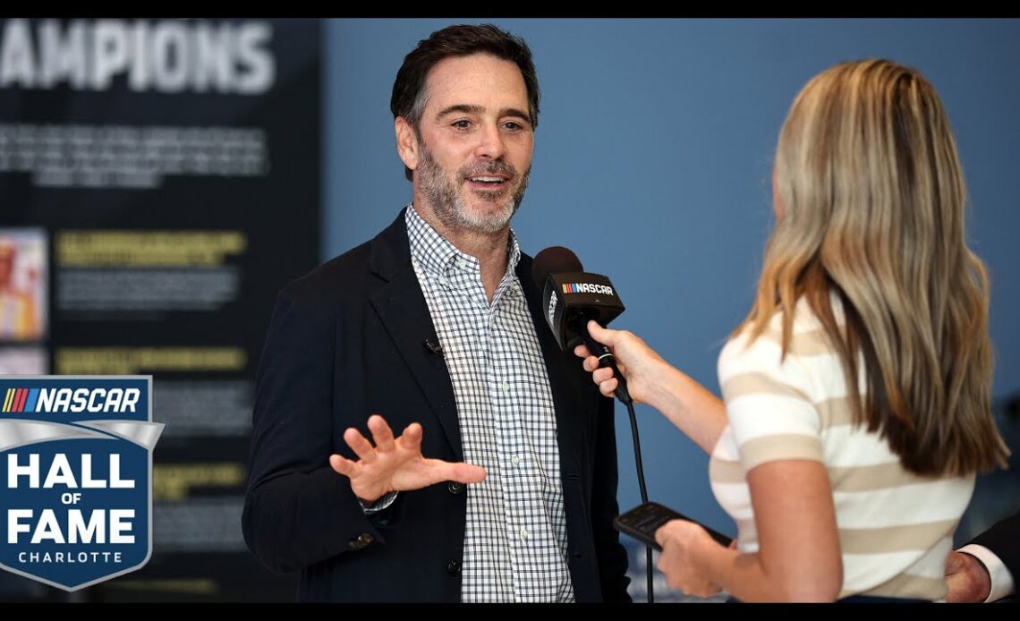 Jimmie Johnson reflects on career after HOF selection | NASCAR