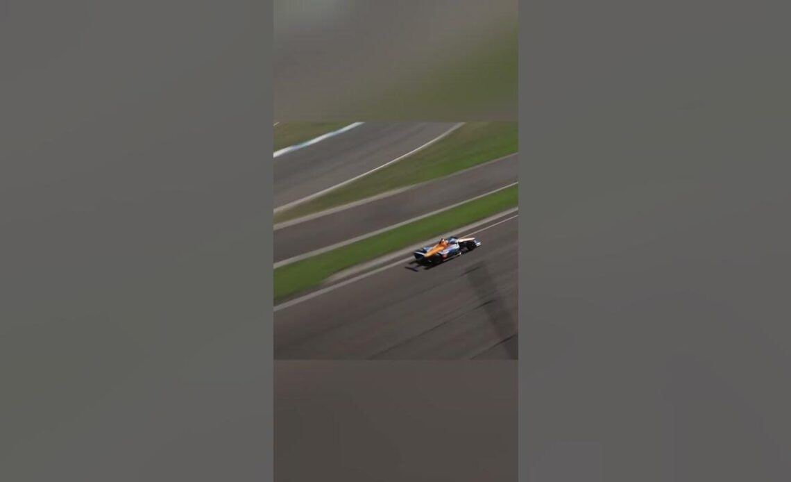 Kyle Larson behind the wheel of an Indy car #nascar